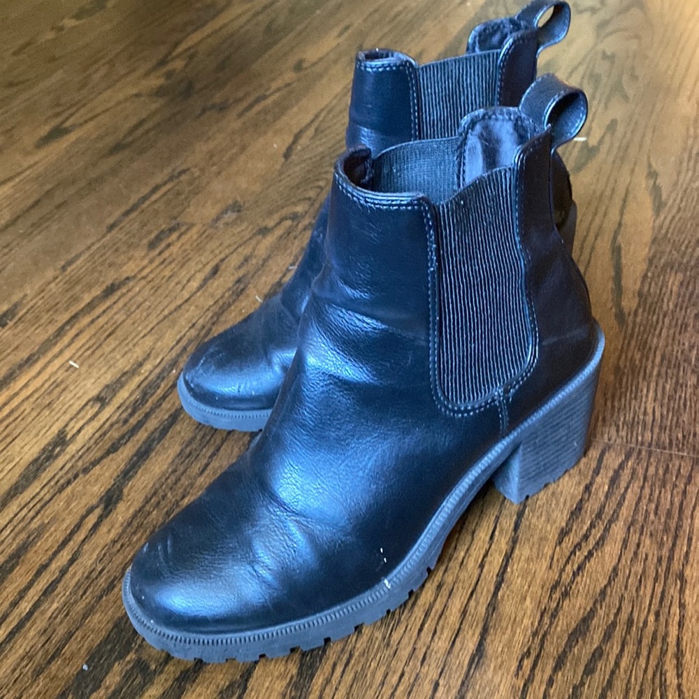 H&M Black Booties
